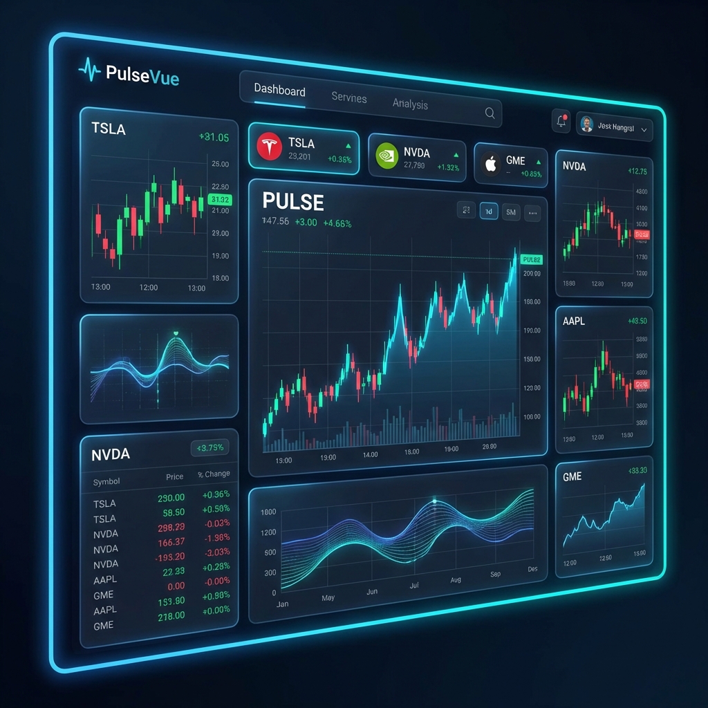 PulseVue Stock Dashboard